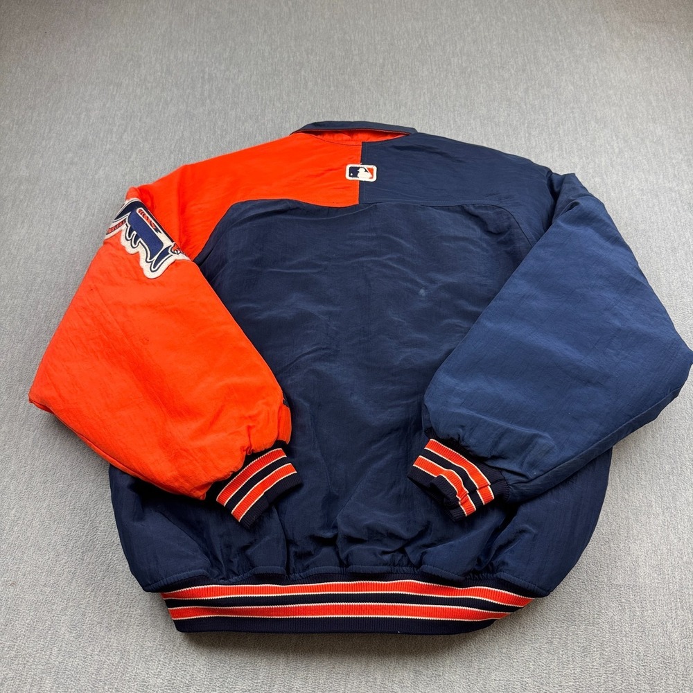 Vintage Detroit Tigers Starter Jacket Men Large MLB Baseball Diamond Collection - Picture 14 of 15